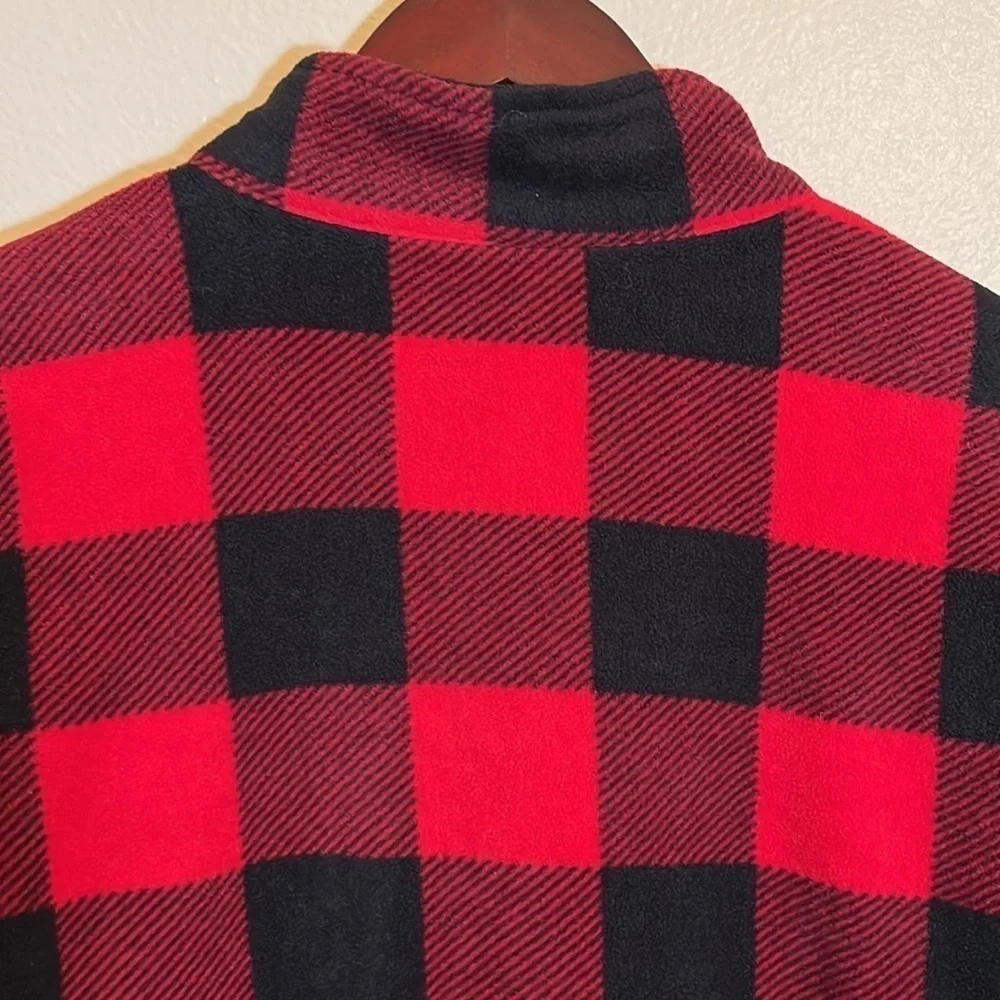 FRENCH Toast Red Buffalo Plaid Pullover Sweatshirt